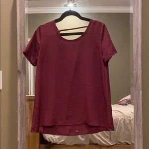 Maroon Top